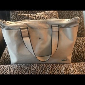CUTE LACOSTE TOTE WITH LAPTOP POCKET